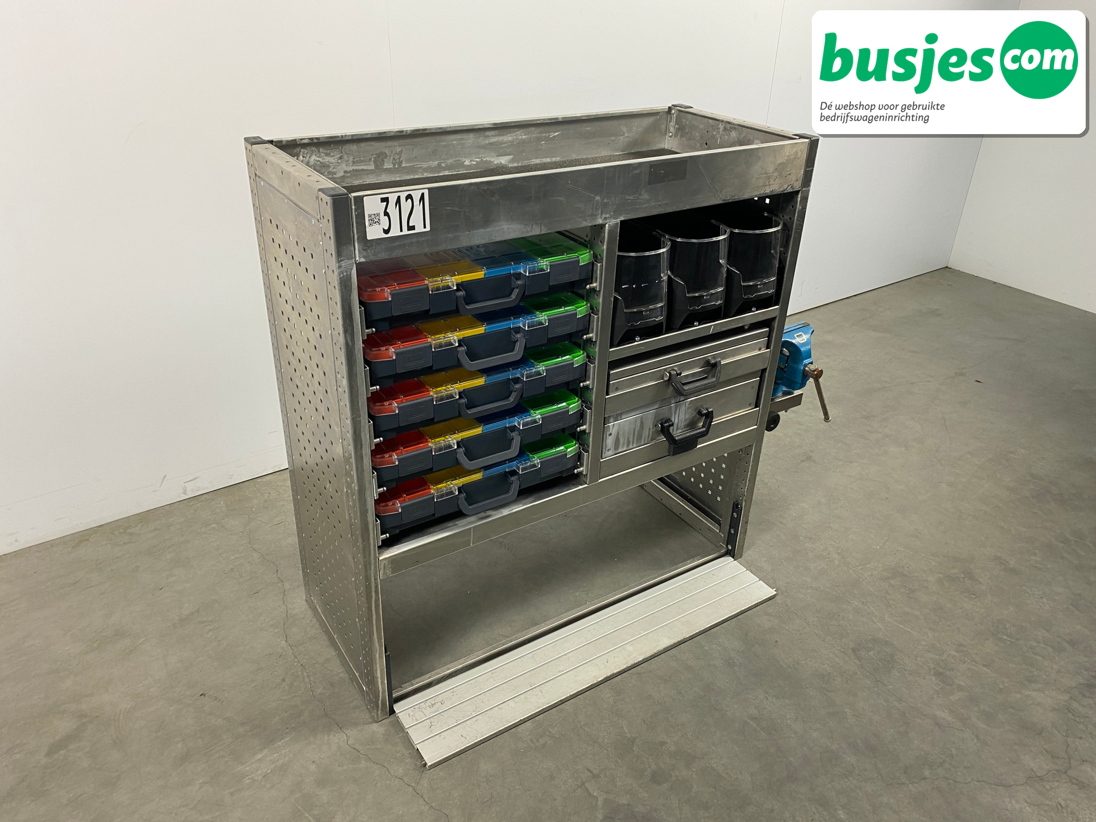 Aluca bedrijfswageninrichting 1010x420x1050mm (3121) - Afbeelding 5