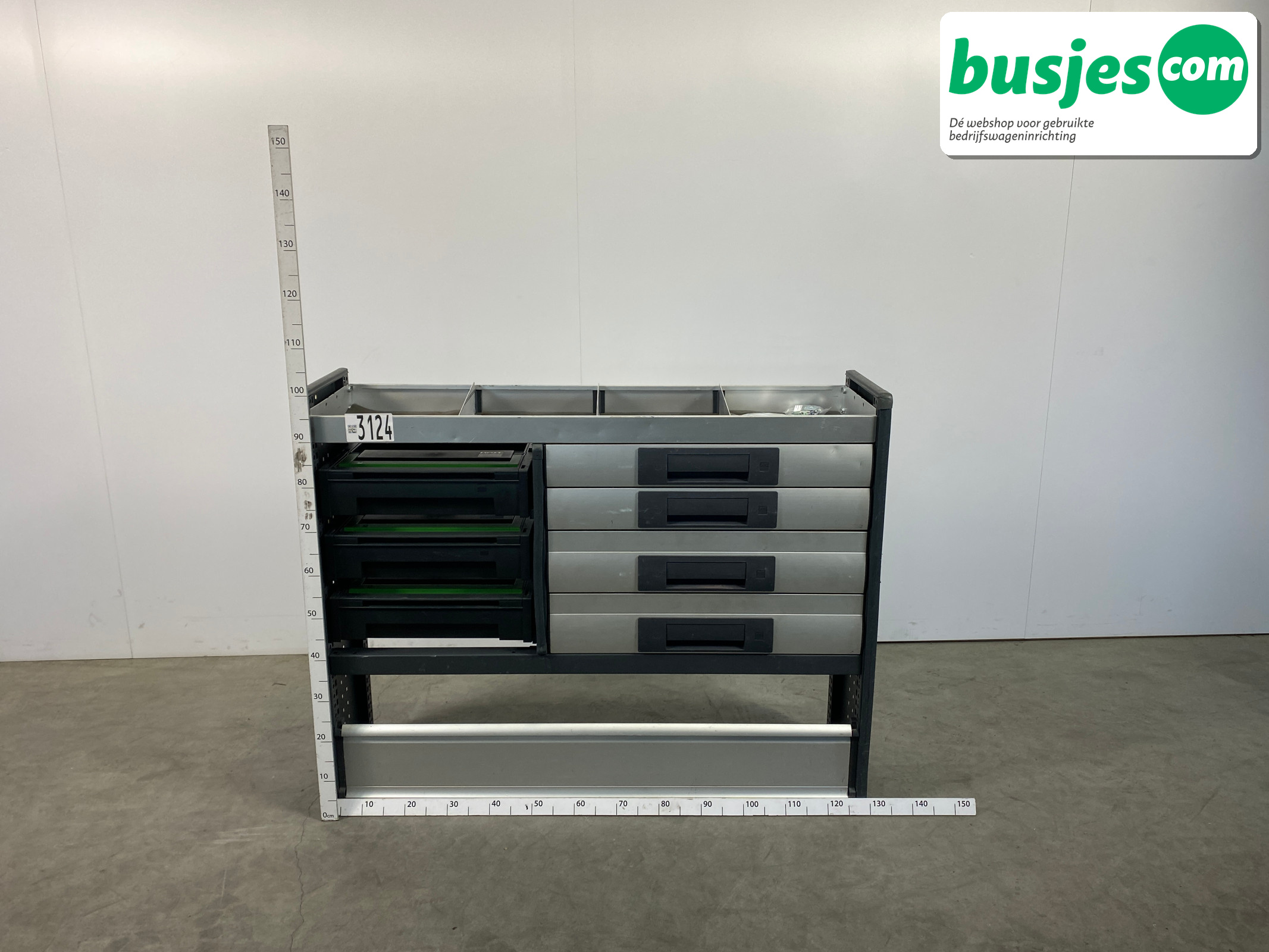 Bott bedrijfswagen inrichting 1270x330x1000mm (3124)