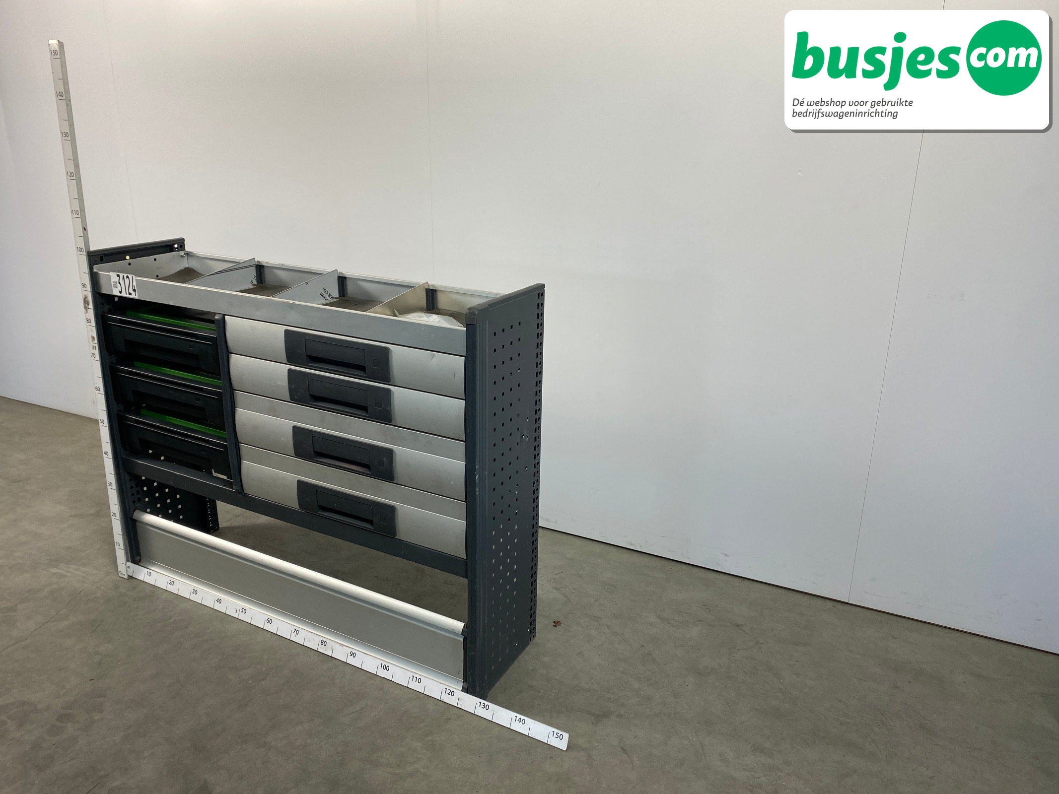 Bott bedrijfswagen inrichting 1270x330x1000mm (3124) - Afbeelding 3