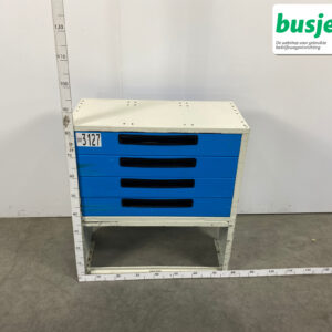 Sortimo alu bedrijfswagen inrichting 760x355x840mm (3127)