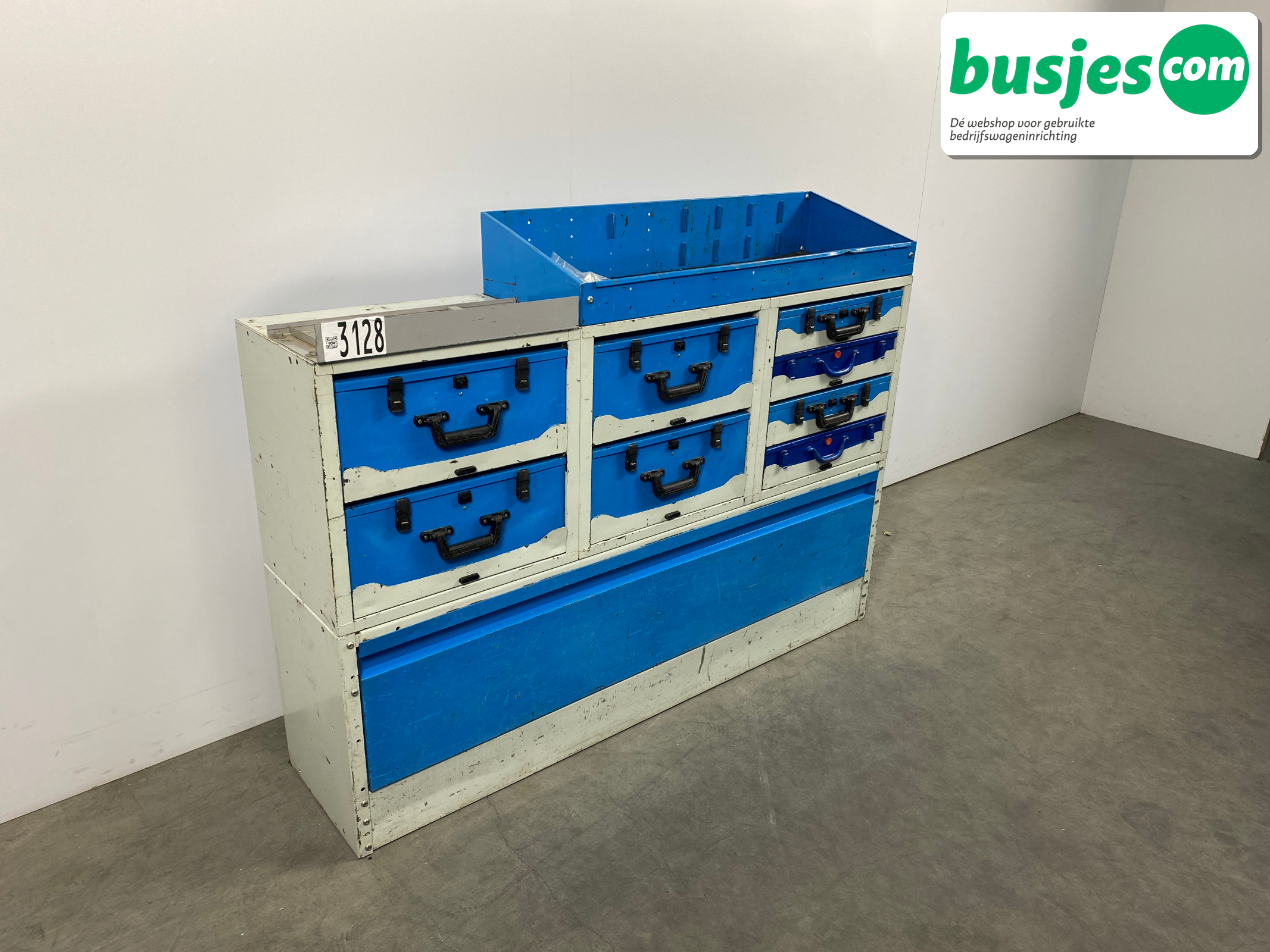 Sortimo alu bedrijfswagen inrichting 1525x360x1140mm (3128) - Afbeelding 4