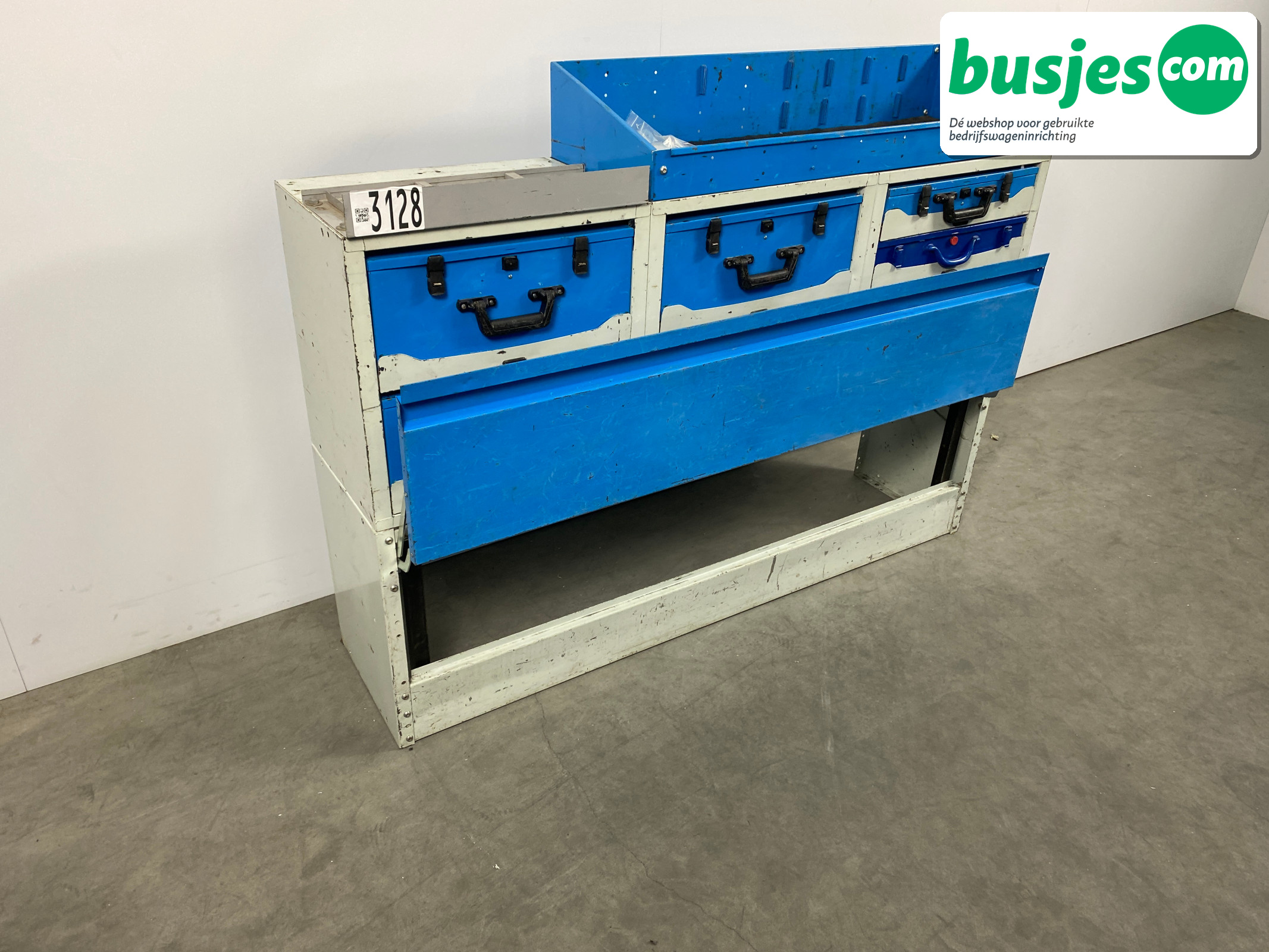 Sortimo alu bedrijfswagen inrichting 1525x360x1140mm (3128) - Afbeelding 5