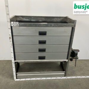 Aluca bedrijfswageninrichting 1010x420x1095mm (3132)