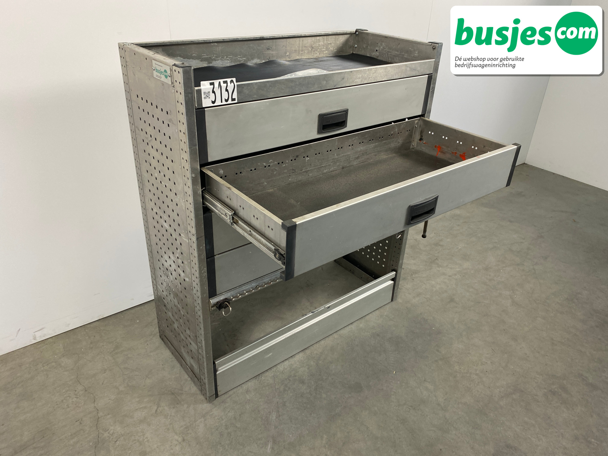 Aluca bedrijfswageninrichting 1010x420x1095mm (3132) - Afbeelding 8