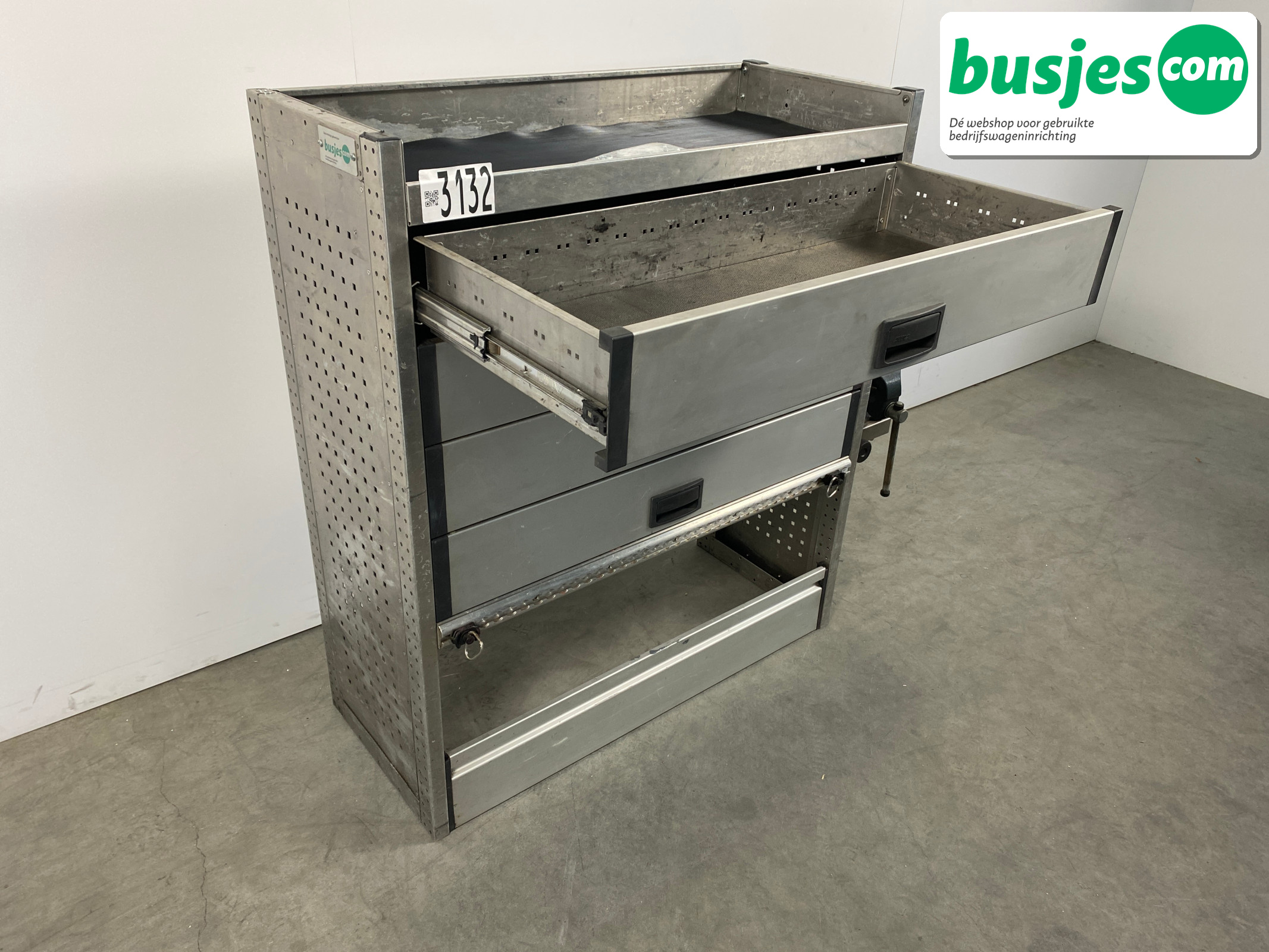 Aluca bedrijfswageninrichting 1010x420x1095mm (3132) - Afbeelding 9