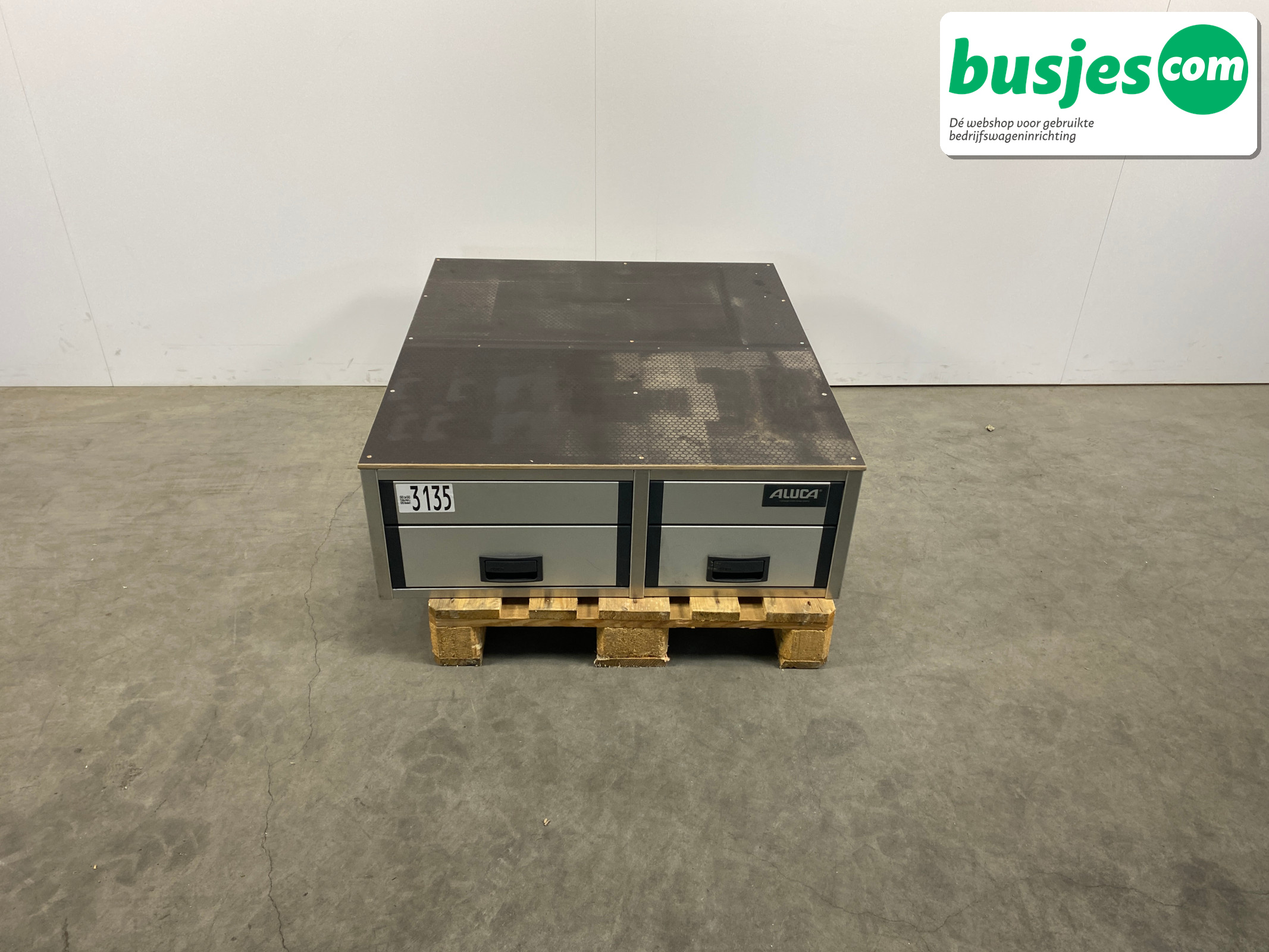 Aluca bedrijfswageninrichting 910x1045x310mm (3135)