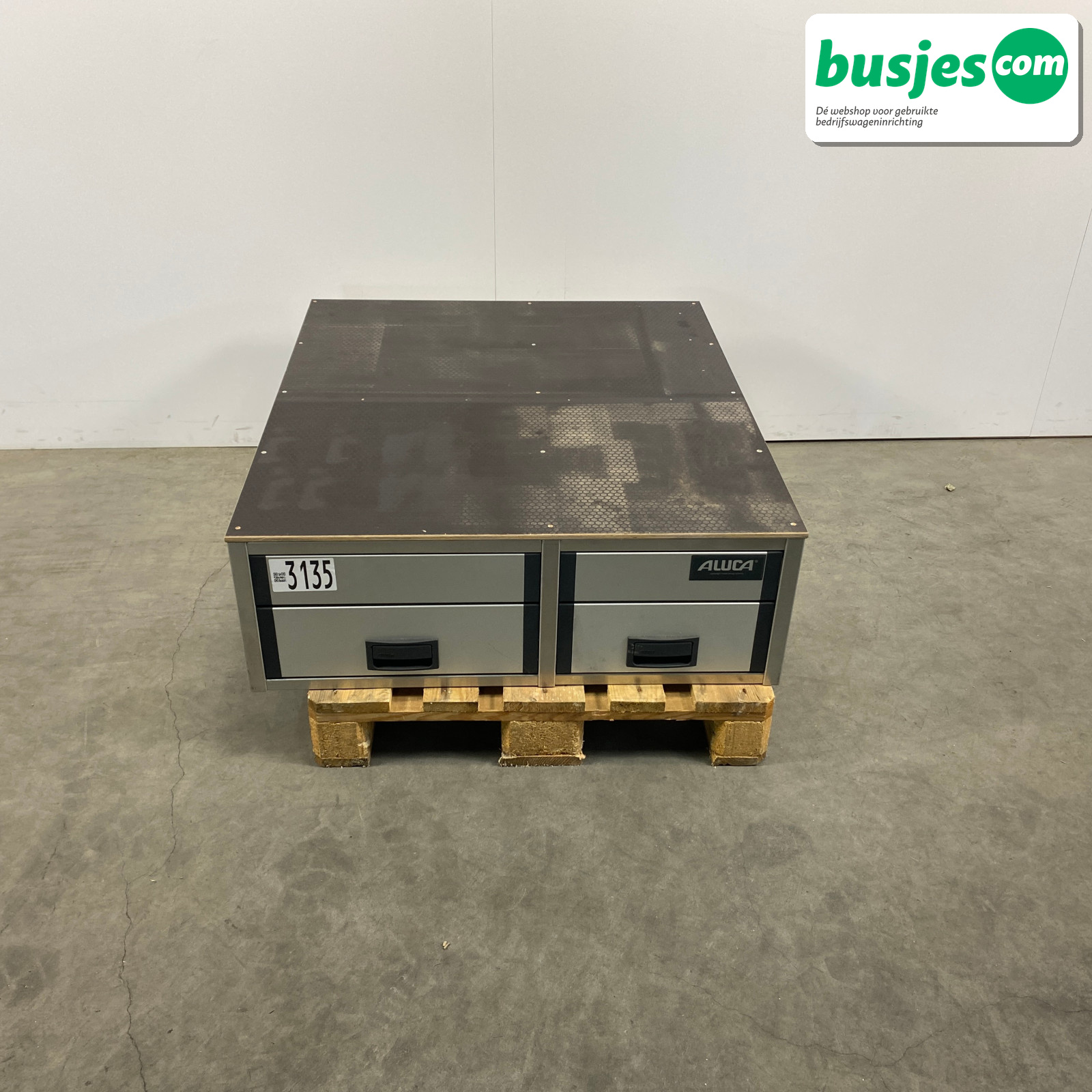 Aluca bedrijfswageninrichting 910x1045x310mm (3135) - Afbeelding 2