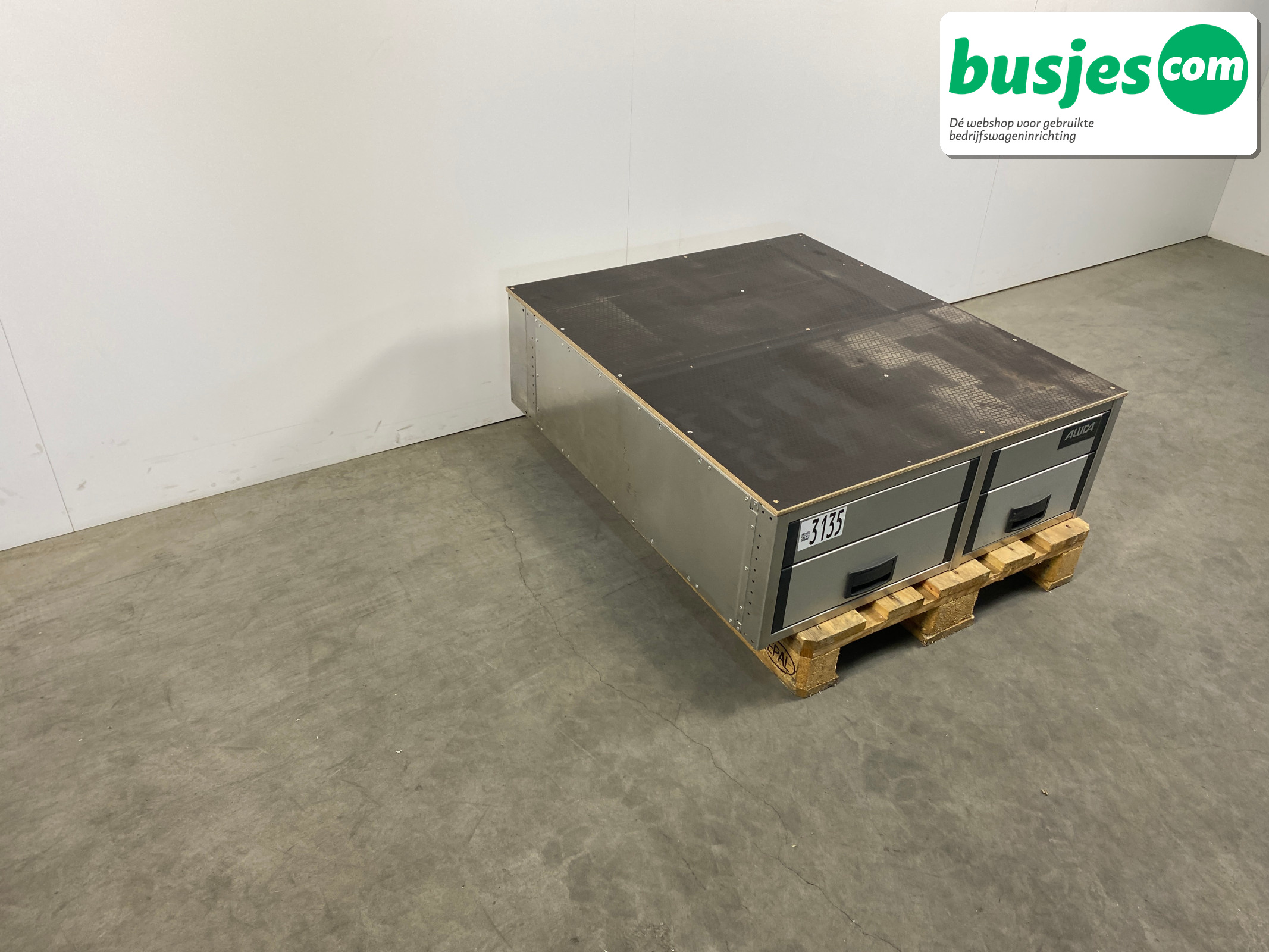 Aluca bedrijfswageninrichting 910x1045x310mm (3135) - Afbeelding 4