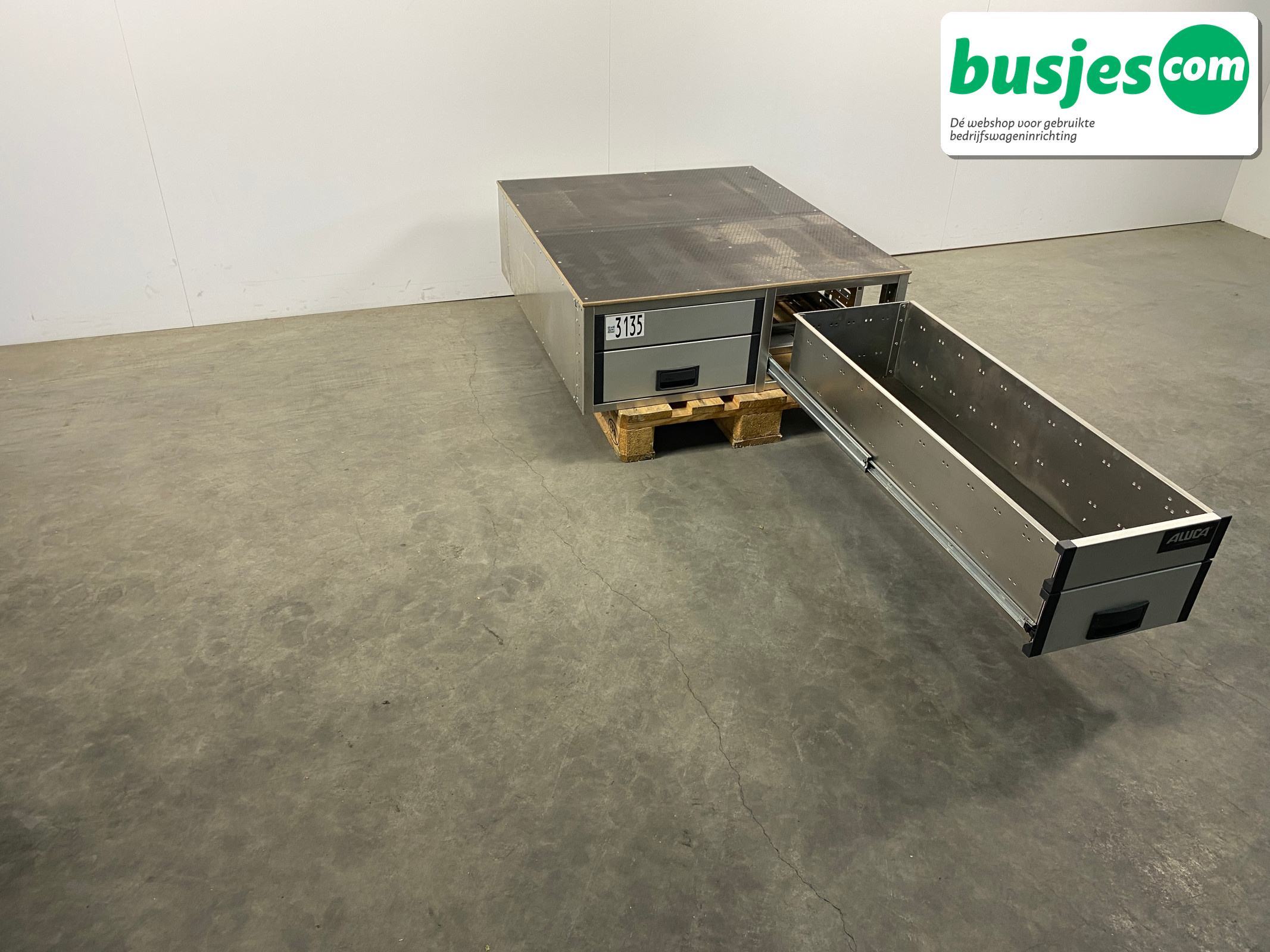 Aluca bedrijfswageninrichting 910x1045x310mm (3135) - Afbeelding 6