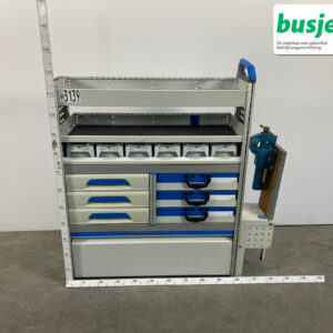 Sortimo alu bedrijfswagen inrichting 1000x380x1140mm (3139)