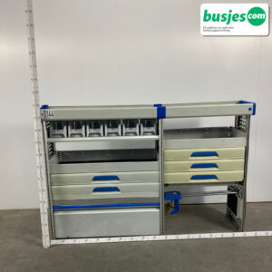 Sortimo alu bedrijfswagen inrichting 1810x380x1190mm (3144)