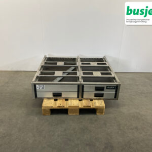 Aluca bedrijfswageninrichting 1130x1040x250mm (3150)