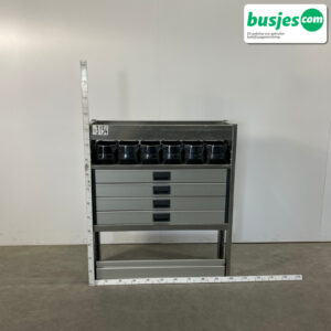 Aluca bedrijfswageninrichting 1010x320x1150mm (3154)