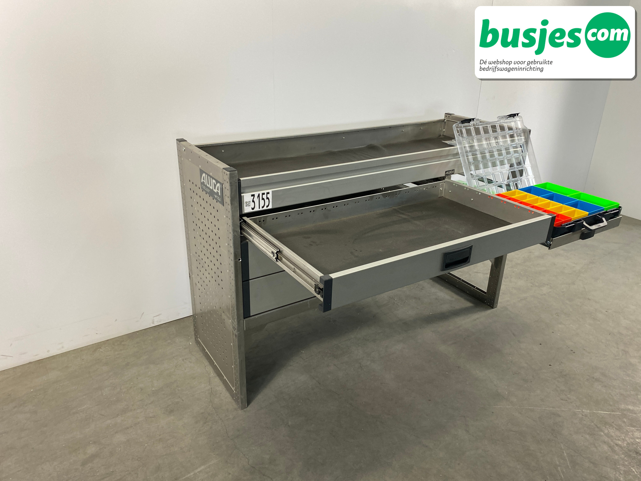 Aluca bedrijfswageninrichting 1500x520x950mm (3155) - Afbeelding 7