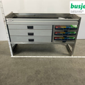 Aluca bedrijfswageninrichting 1500x520x950mm (3157)
