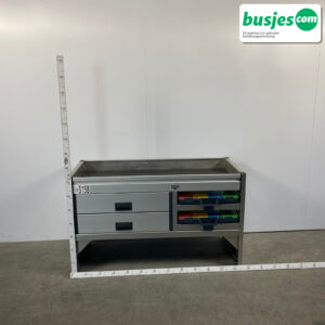 Aluca bedrijfswageninrichting 1250x520x750mm (3158)