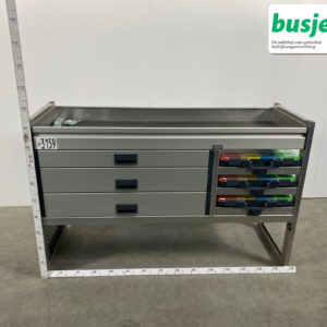Aluca bedrijfswageninrichting 1500x529x950mm (3159)