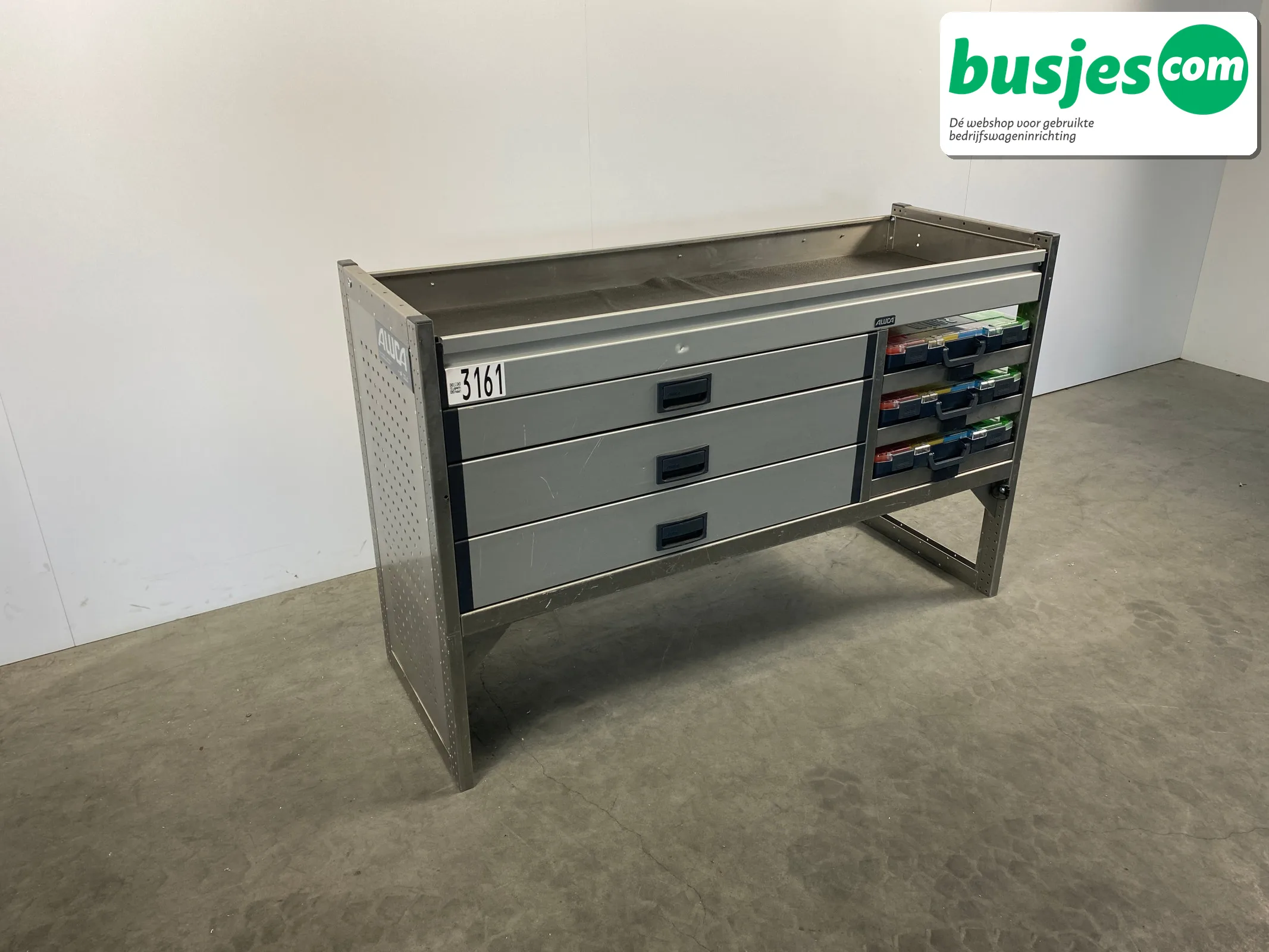 Aluca bedrijfswageninrichting 1500x529x950mm (3161) - Afbeelding 4