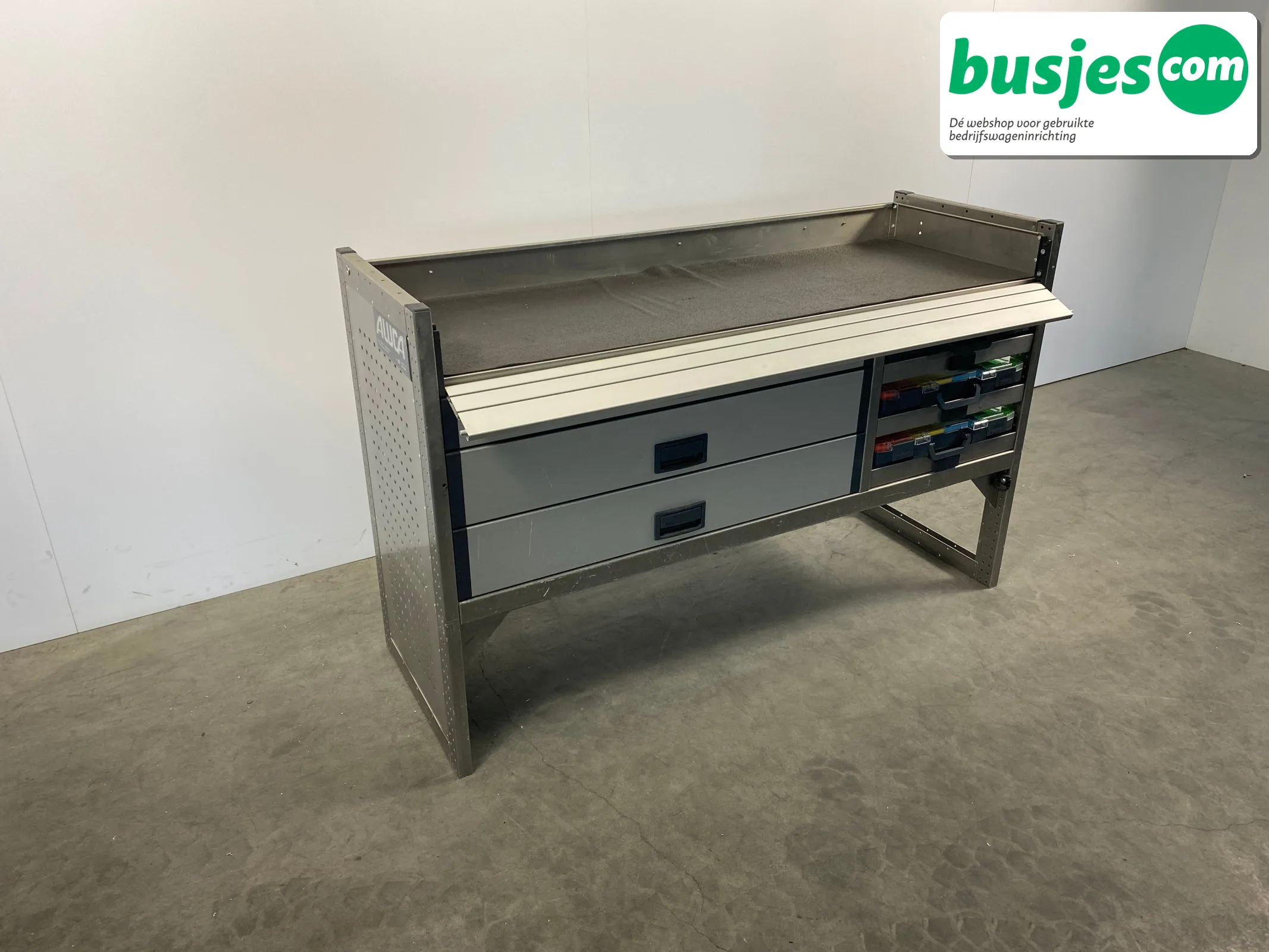 Aluca bedrijfswageninrichting 1500x529x950mm (3161) - Afbeelding 8
