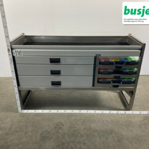 Aluca bedrijfswageninrichting 1500x529x950mm (3165)