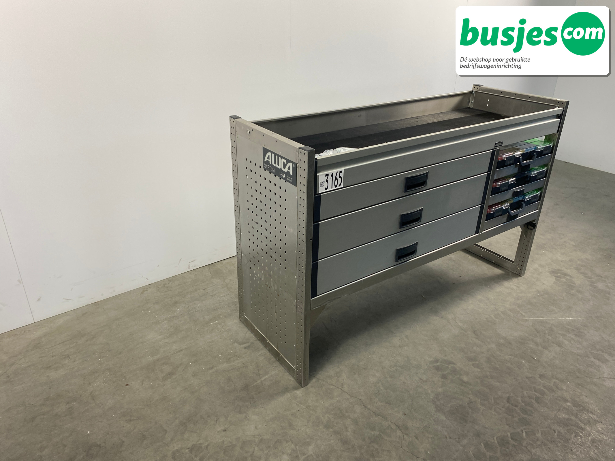 Aluca bedrijfswageninrichting 1500x529x950mm (3165) - Afbeelding 4