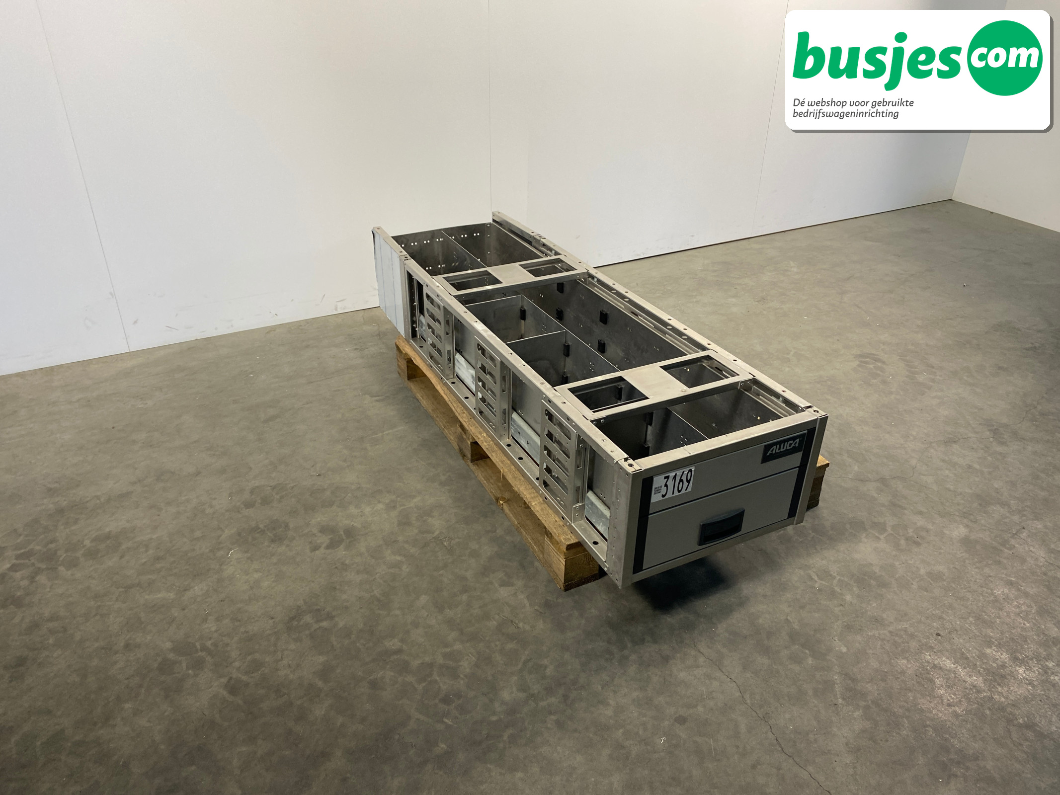 Aluca bedrijfswageninrichting 520x300x1640mm (3169) - Afbeelding 4