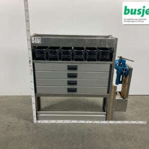 Aluca bedrijfswageninrichting 1000x320x1150mm (3173)