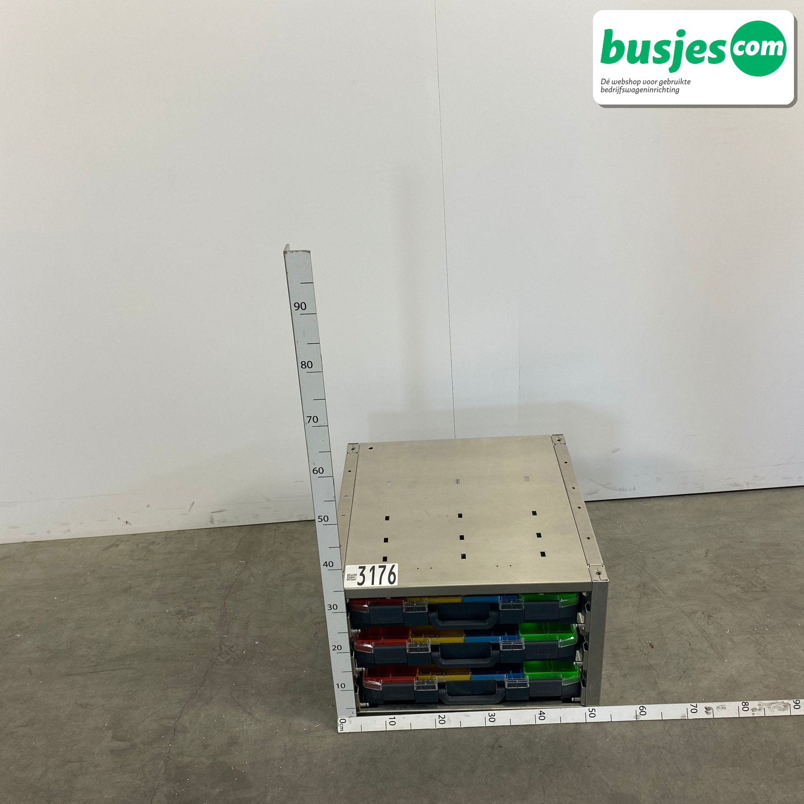 Aluca bedrijfswageninrichting 520x520x350mm (3176)