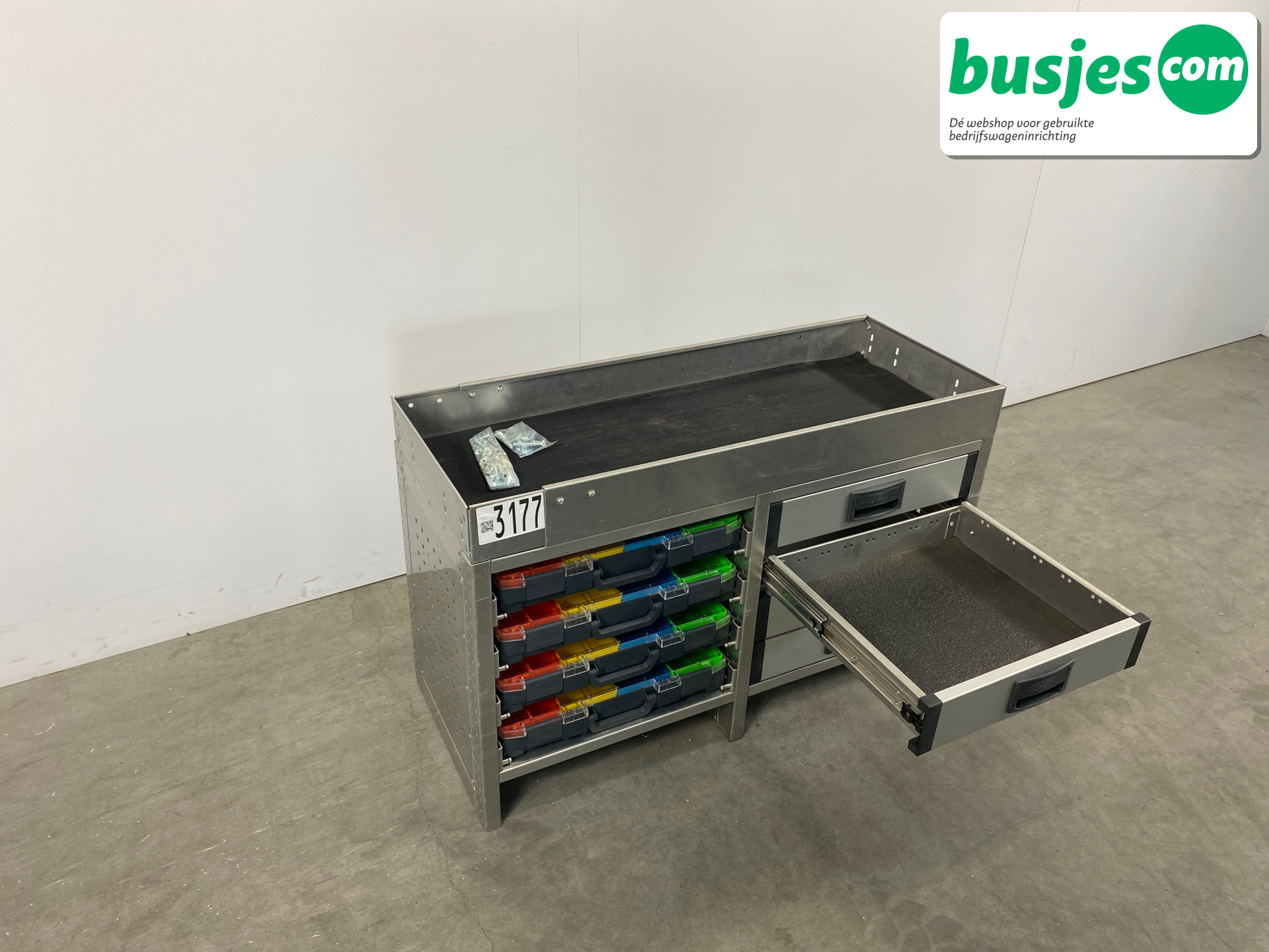 Aluca bedrijfswageninrichting 1010x420x650mm (3177) - Afbeelding 7