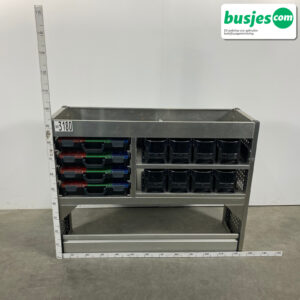 Aluca bedrijfswageninrichting 1250x420x950mm (3180)