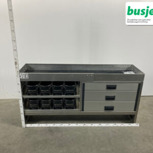 Aluca bedrijfswageninrichting 1500x420x750mm (3183)