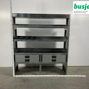Aluca bedrijfswageninrichting 1500x430x1700mm (3184)