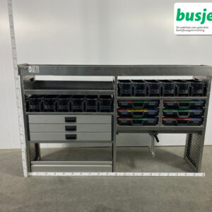 Aluca bedrijfswageninrichting 2040x420x1240mm (3186)