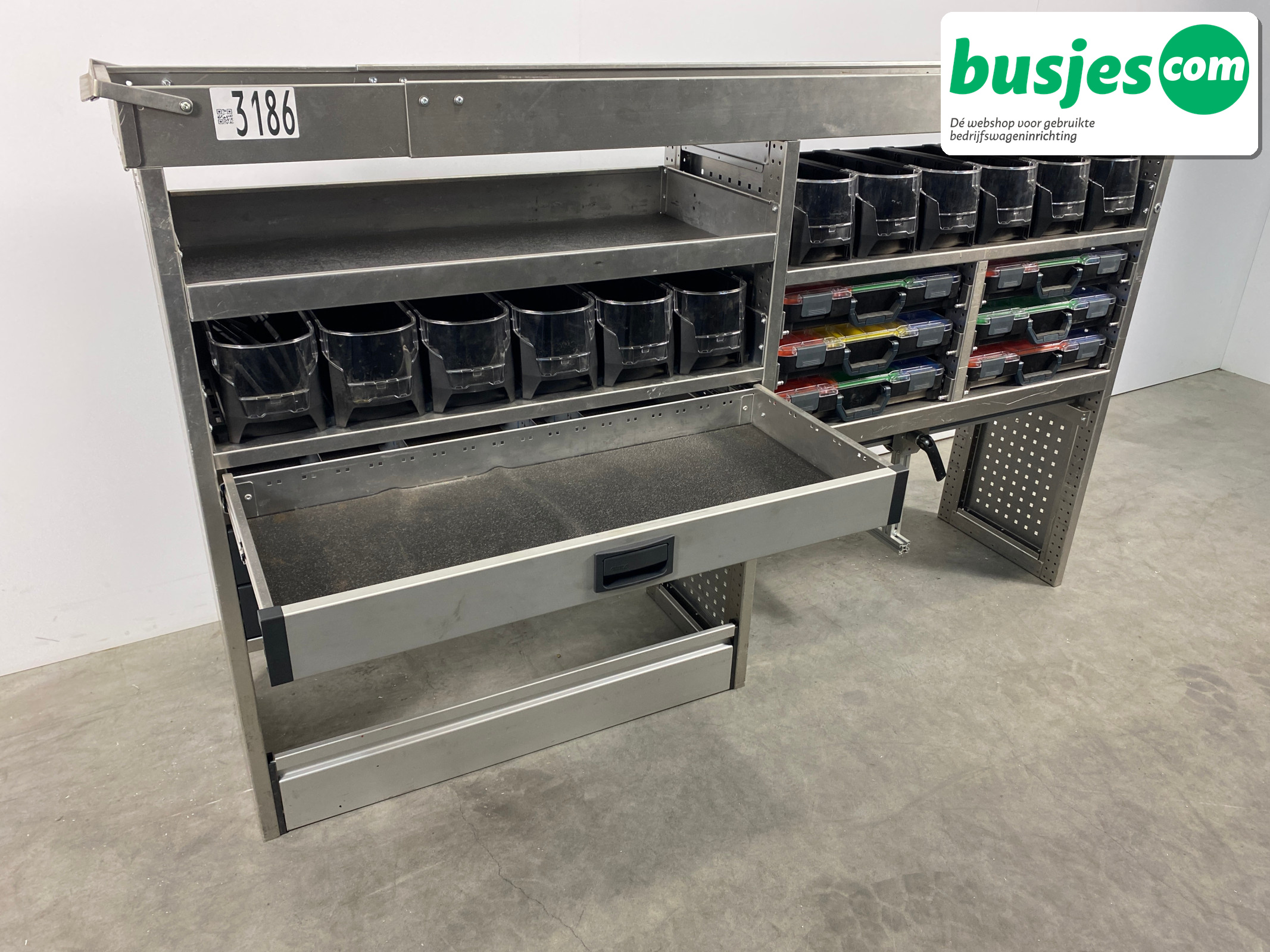 Aluca bedrijfswageninrichting 2040x420x1240mm (3186) - Afbeelding 10
