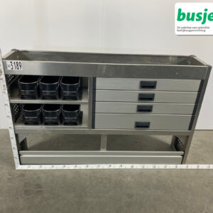 Aluca bedrijfswageninrichting 1500x320x950mm (3189)