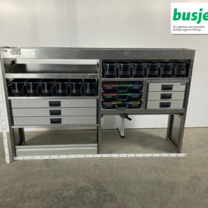 Aluca bedrijfswageninrichting 2040x420x1150mm (3193)