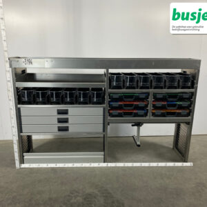 Aluca bedrijfswageninrichting 2040x420x1150mm (3194)