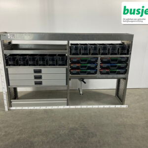 Aluca bedrijfswageninrichting 2040x420x1150mm (3195)