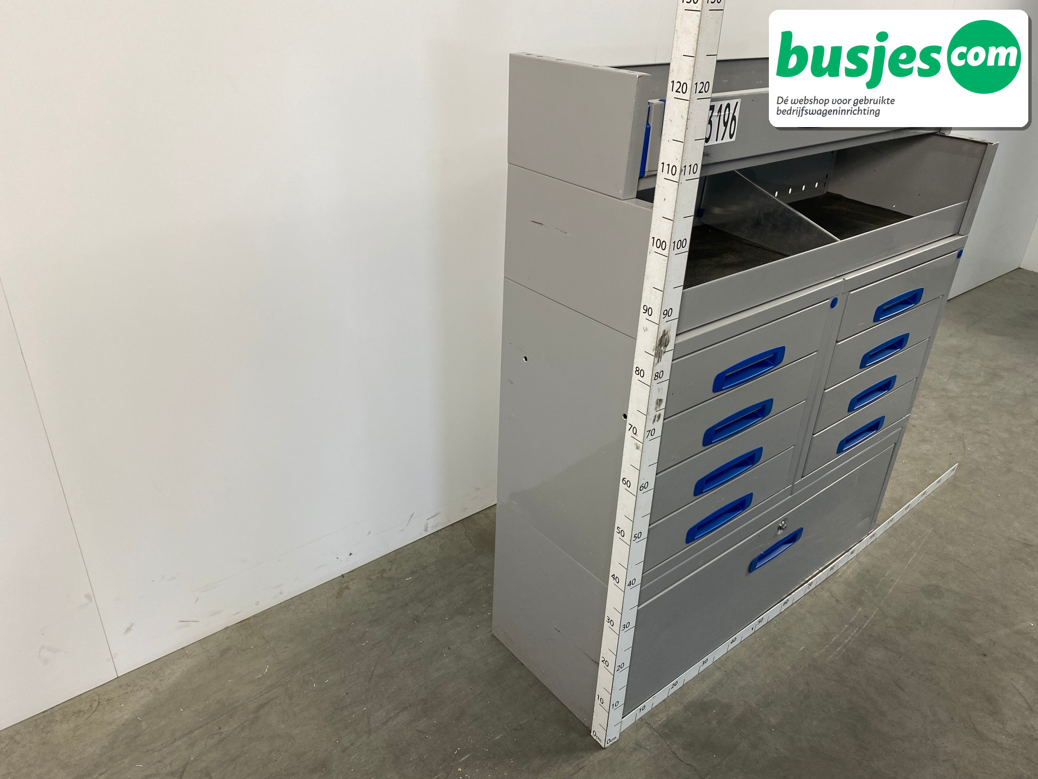 Sortimo alu bedrijfswagen inrichting 1010x350x1220mm (3196) - Afbeelding 4