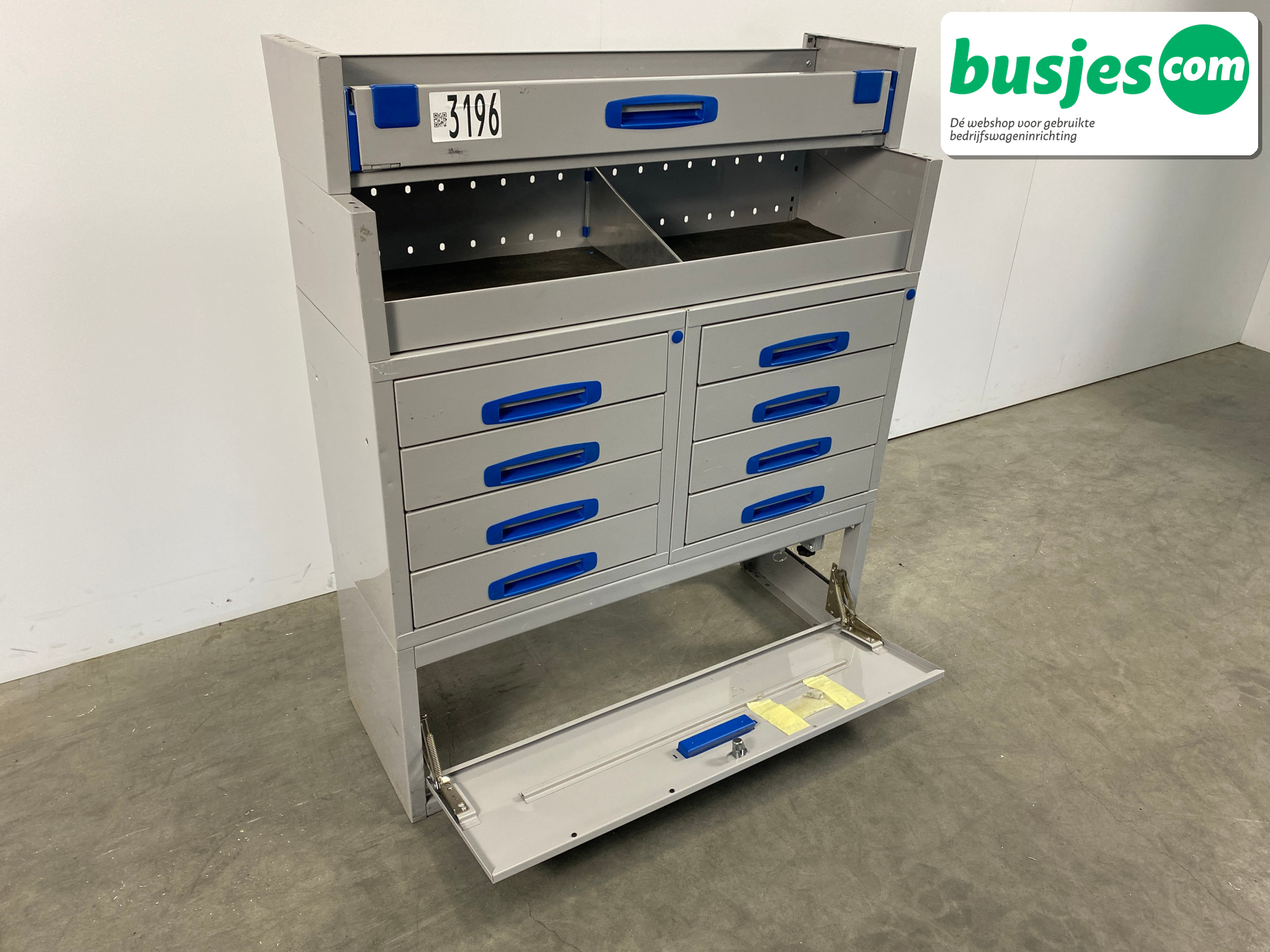 Sortimo alu bedrijfswagen inrichting 1010x350x1220mm (3196) - Afbeelding 5