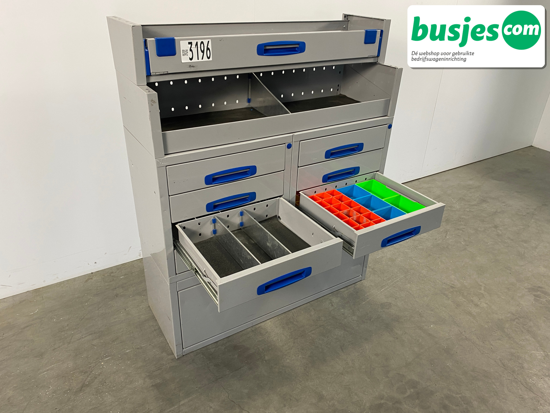 Sortimo alu bedrijfswagen inrichting 1010x350x1220mm (3196) - Afbeelding 7
