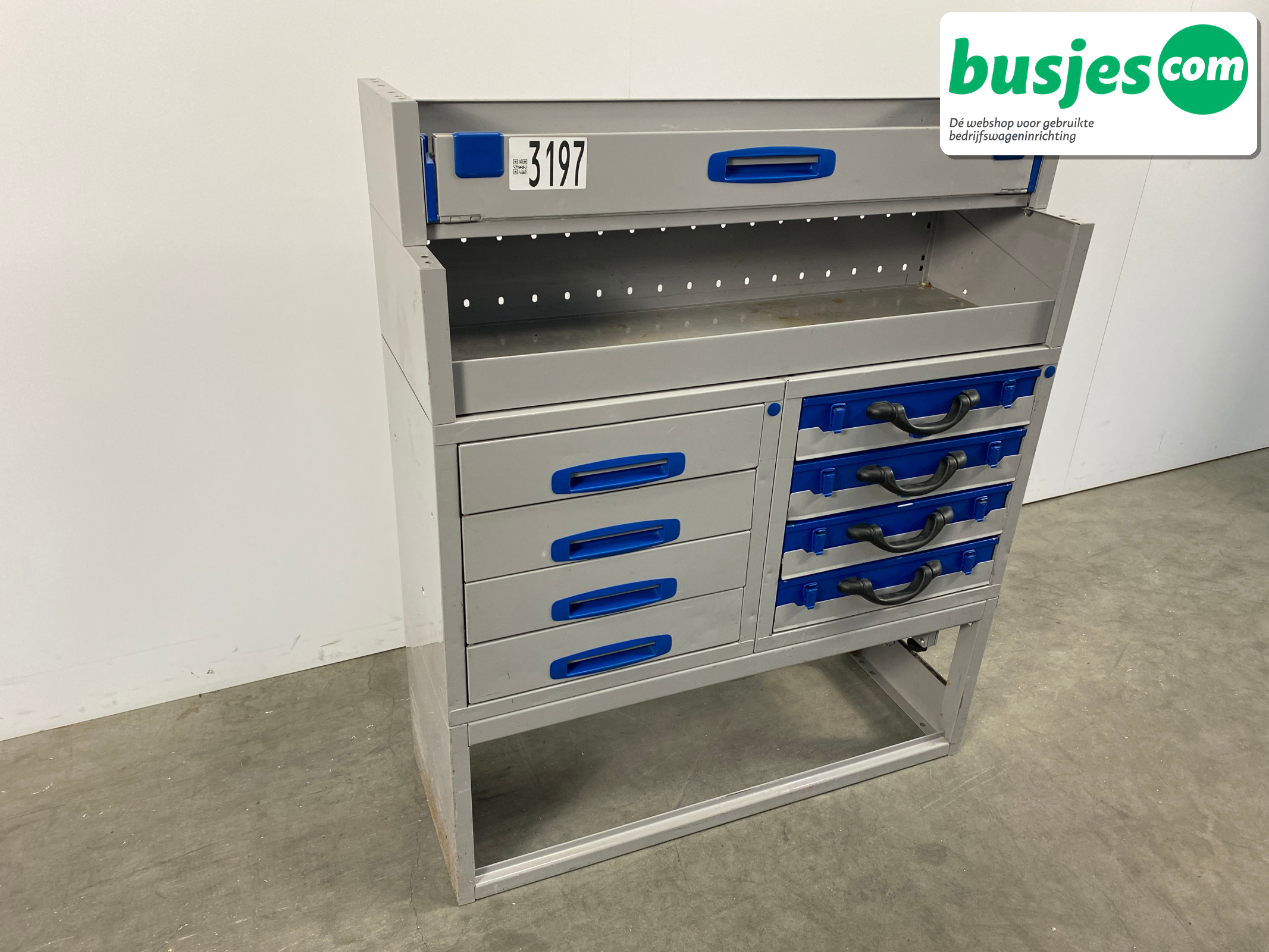 Sortimo alu bedrijfswagen inrichting 1010x350x1220mm (3197) - Afbeelding 5