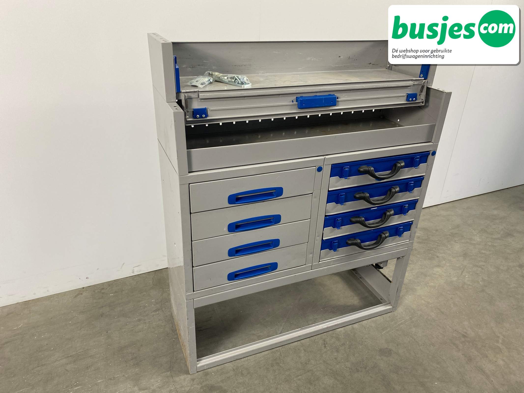 Sortimo alu bedrijfswagen inrichting 1010x350x1220mm (3197) - Afbeelding 6