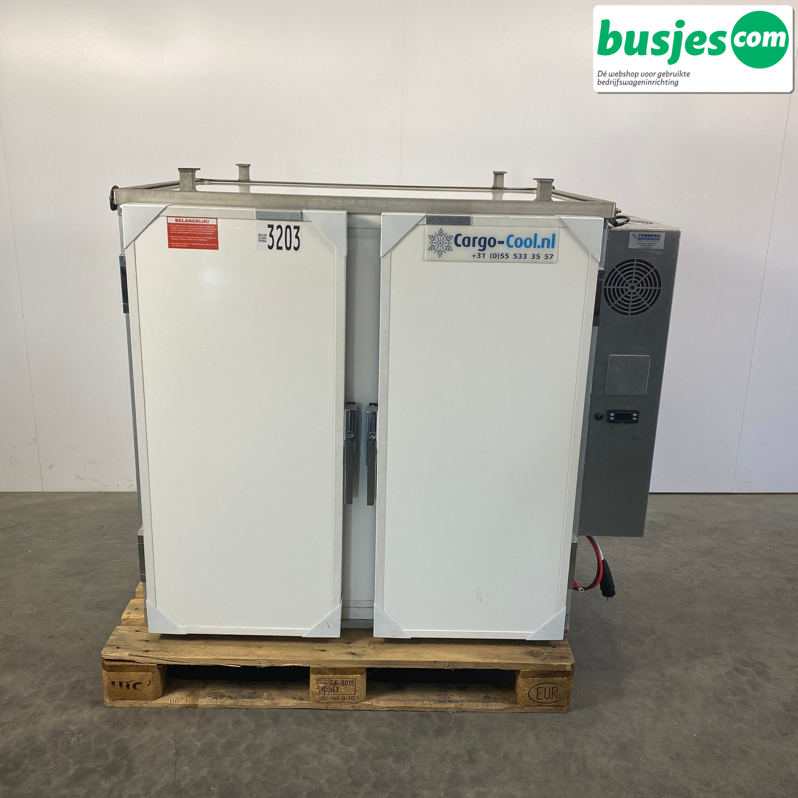 CargoCool koelunit 12V/230V 0°C gebruikt nr. 3203