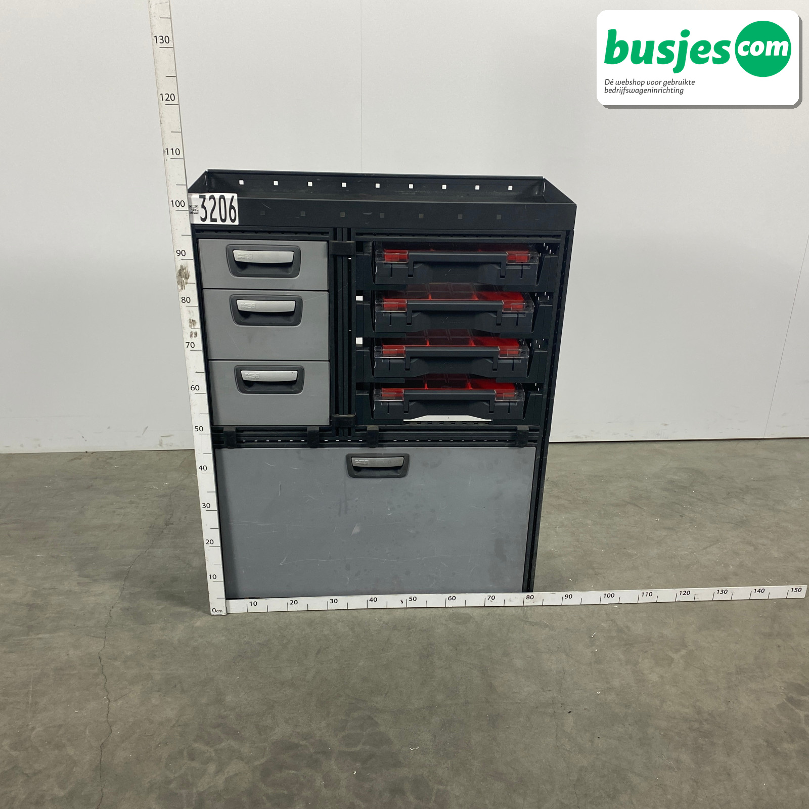 Modul bedrijfswagen inrichting 810x330x1030mm (3206) - Afbeelding 2
