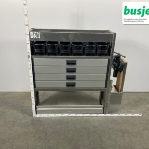 Aluca bedrijfswageninrichting 1005x320x1150mm (3207)