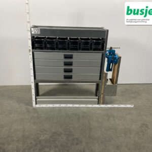 Aluca bedrijfswageninrichting 1005x320x1150mm (3208)