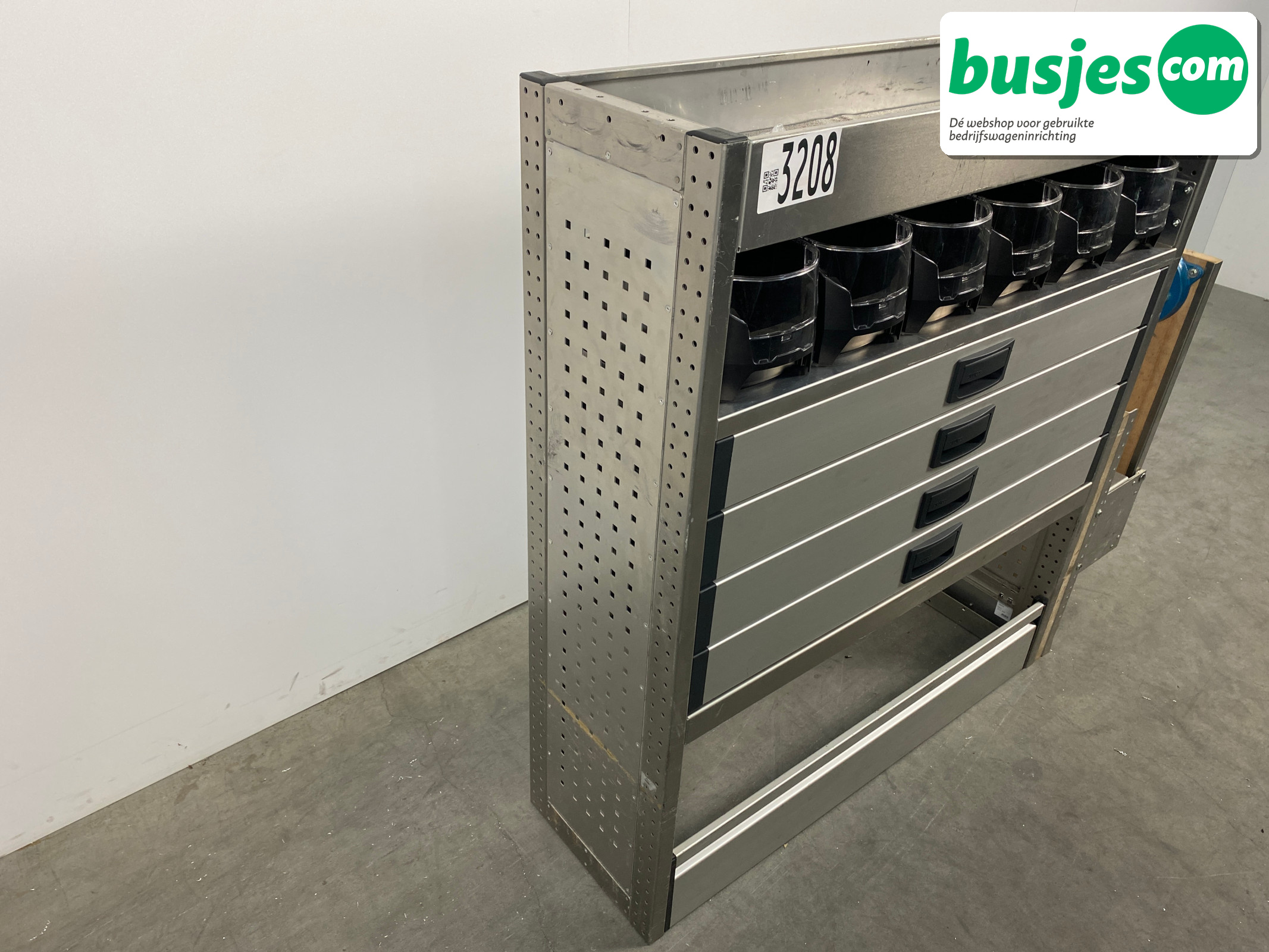 Aluca bedrijfswageninrichting 1005x320x1150mm (3208) - Afbeelding 5