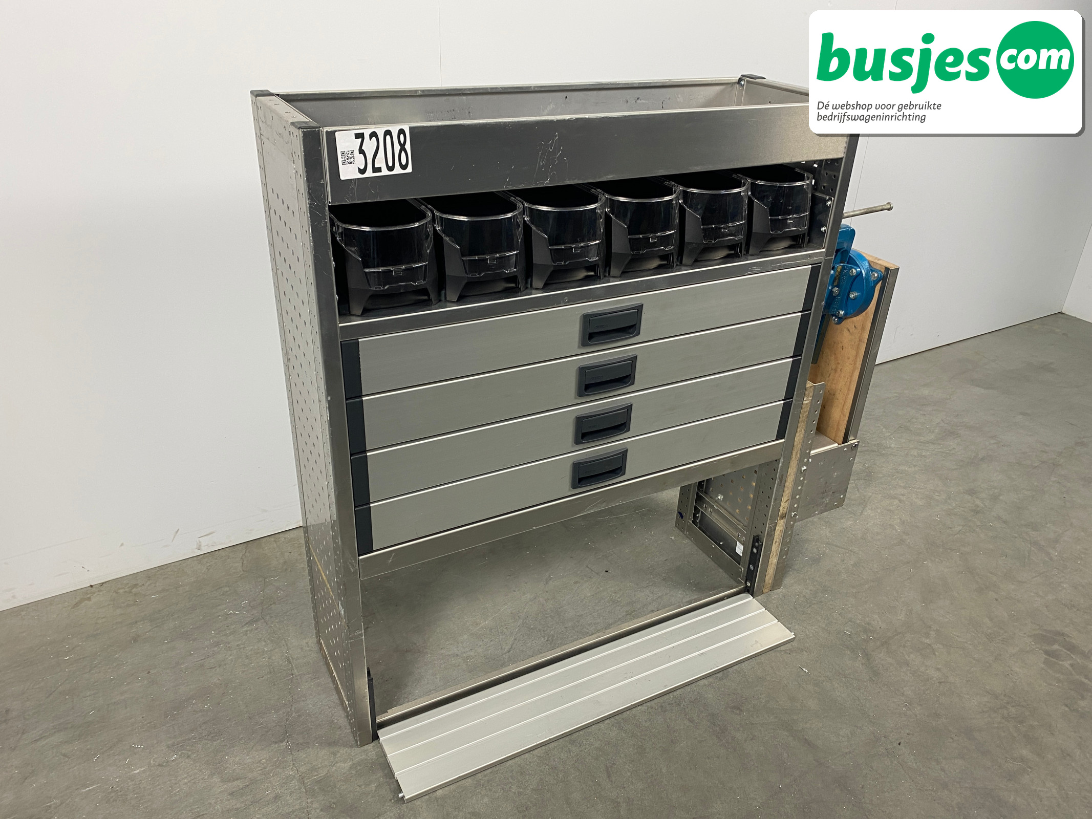 Aluca bedrijfswageninrichting 1005x320x1150mm (3208) - Afbeelding 6