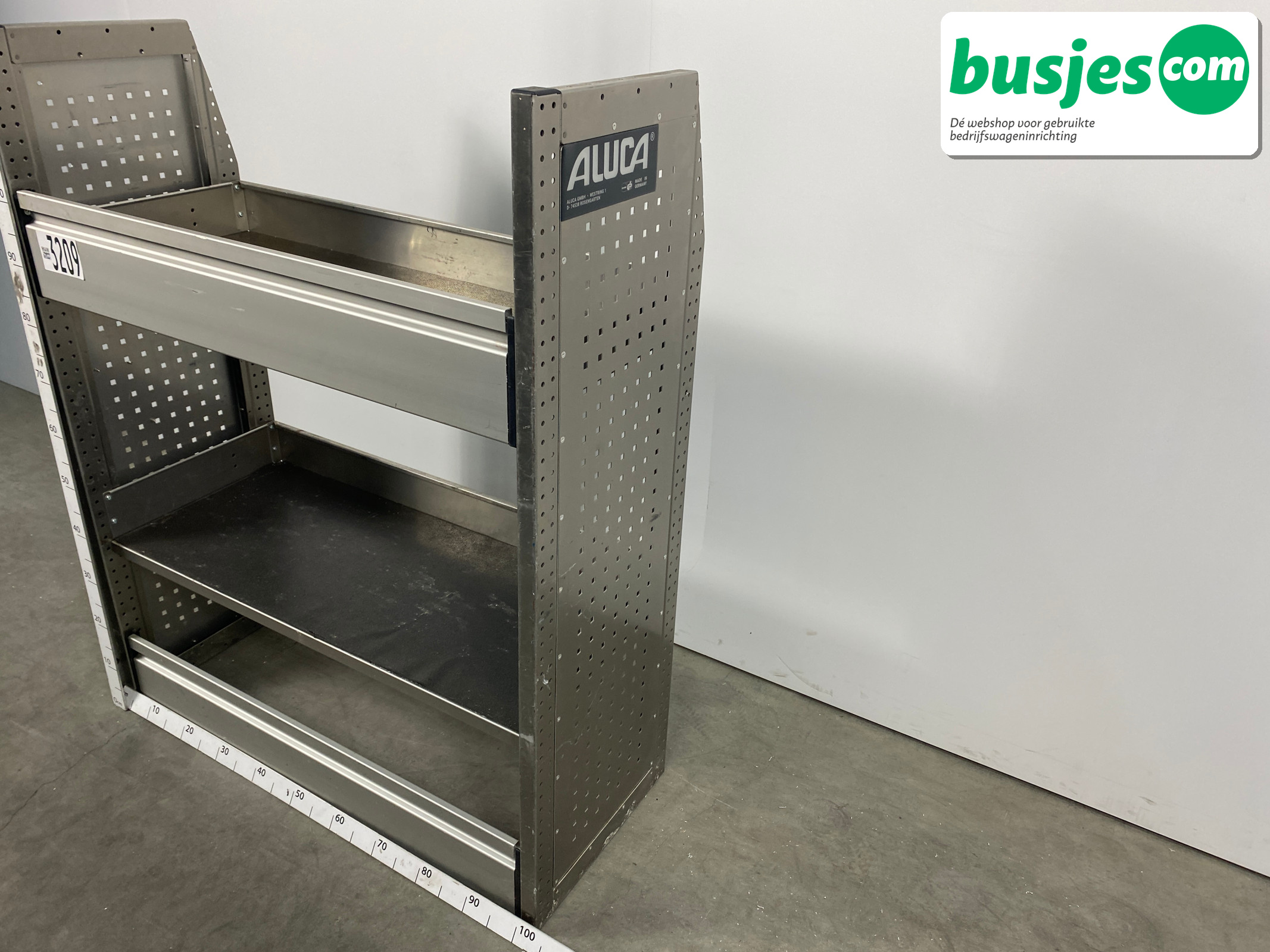 Aluca bedrijfswageninrichting 1010x420x1250mm (3209) - Afbeelding 3
